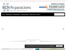 Tablet Screenshot of bcnreparacions.com